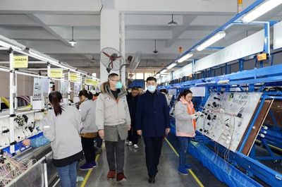 路斌實地調(diào)研督導企業(yè)復產(chǎn)和項目復工情況